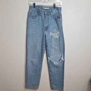 Levi's  94 Baggy Light Blue Jeans Sz 25 X 31
